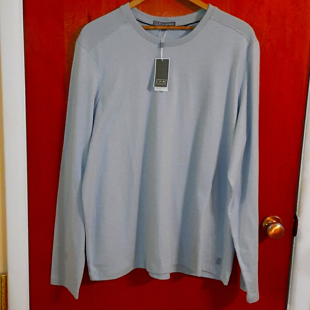 ✨️2 FOR $30 Ike Behar| Men's Pullover| Longsleeve| Gray| NWT
